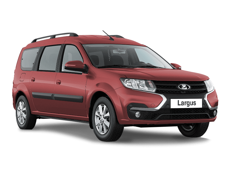 Купить Lada Largus в Тольятти - Красный «Красный сплав» (136) - металлик