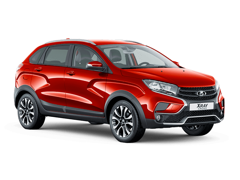 Купить Lada Xray Cross в Тольятти - Красный "Красный сплав" (136) - металлик